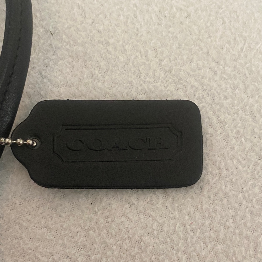 Coach Black Leather Crossbody Bag - Picture 2 of 10